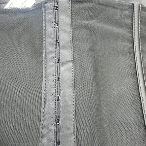 Windsor Womens Black Sheer Sleeve Beaded Corset Top Sz M NEW Goth Whimsigoth - Picture 9 of 9